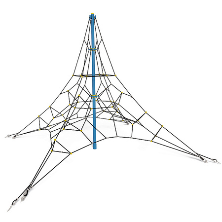 Köiepüramiid 4 Lines 4m SE771.4 - Kaasaegne ronimisstruktuur lastele