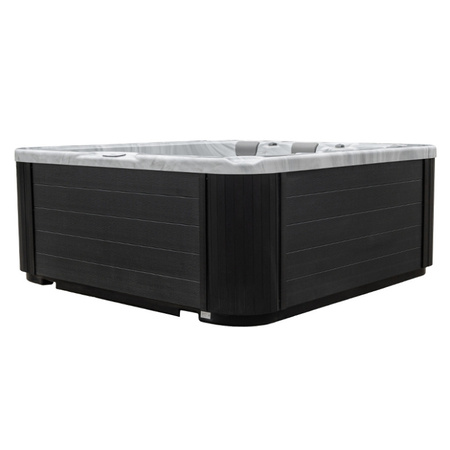 BOKO Garden Jacuzzi White Casing Black 230x230 cm – modern relaxation in the garden