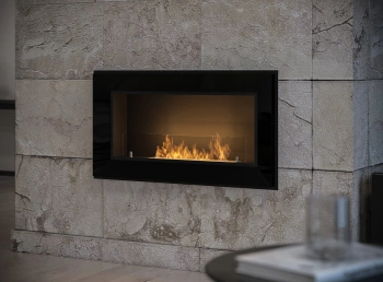 Βιοσόμπα FRAME 900 – Μοντέρνο επιτοίχιο τζάκι χωρίς καμινάδα