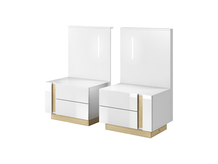 Arco Soverom L+M+N+O - Hvit/Hvit