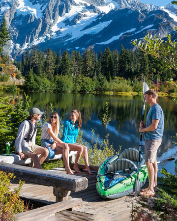 Challenger K2 caiac gonflabil pentru 2 persoane padele pompă capac INTEX 68306