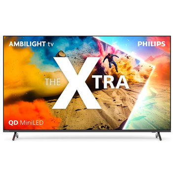 Philips 75 inch QD MiniLED TV 75MLED950/12 with Ambilight, Dolby Atmos and Ultra HD 4K - Superb picture and sound quality for any interior