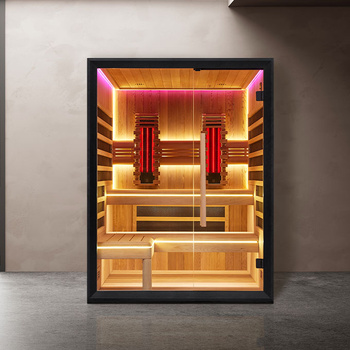 Sauna OFS08-1 – Sauna premium de infrarrojos / Sauna interior