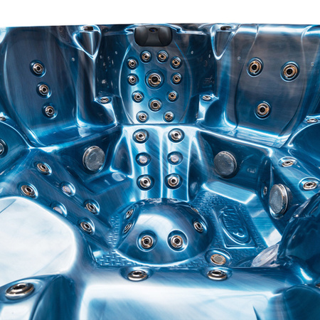 Εξωτερικό Τζακούζι SPA206 Blue Wave με γκρι περίβλημα 230x230 cm – κομψότητα και άνεση στον κήπο σας