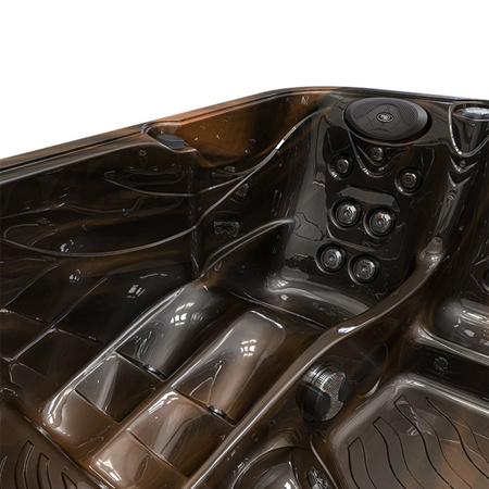 Utomhusjacuzzi SPA752 200x200 cm – avkoppling i elegant stil