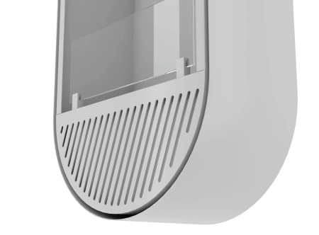 Bio-haard "Incyrcle Slim Vert" - Elegante, verticale hangende haard - Ideaal voor elk interieur