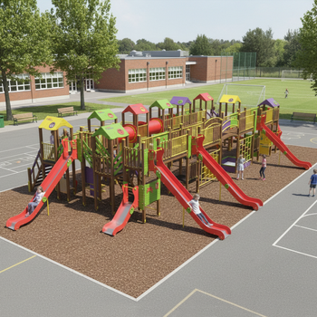 Speelcomplex Bastion NEW T912.2NEW — meer beweging, meer glimlachen, eindeloos speelplezier