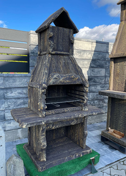 Grill betonowy FORKOS (K11) – elegancki grill ogrodowy z betonu architektonicznego