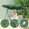 MultiGarden Waterproof Swing Canopy 200x120 cm Green | Garden furniture, relaxation, modern style