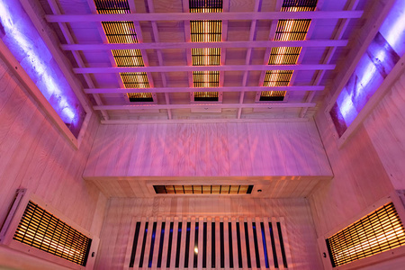 MO-RL3S infrapunasaun soolakiviga | Wellness | Relax | SPA | Modernne disain | Panoraamaklaasiga