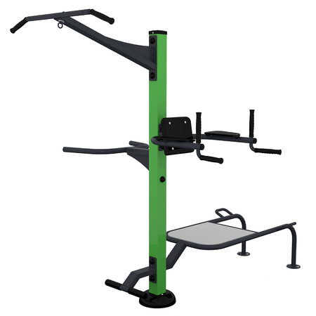 Multistation SM113 Max – mavetræning, pull-ups – udendørs træning