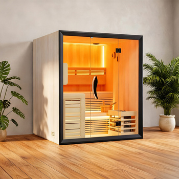 Indoor Sauna OFS05-3 – Compact Dry Sauna for Apartments