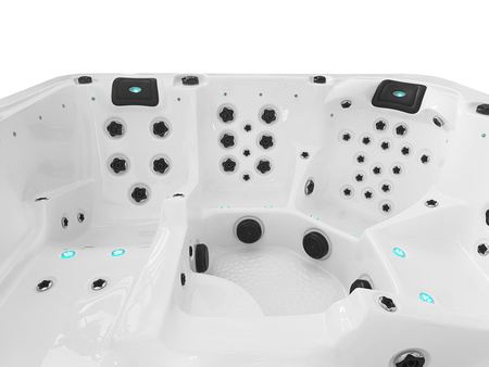 MOG-1313 AK.01 OB.04B Vasca SPA con idromassaggio giardino 220X220X95CM