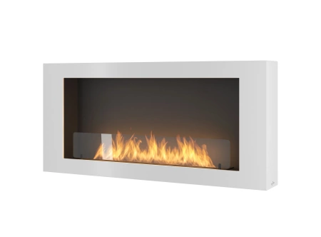 Zidni biokamin MURALL 1200 – viseći, staklo Antisol 4 mm, plamenik 800 Longfire 2L