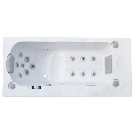 Jacuzzi ogrodowe Neptun Uno dla 1 osoby / Kompaktowe SPA z hydromasażem / Balboa System / LED / Ozonowanie | Relaks | Komfort | Wellness | Luksus | Całoroczne Użytkowanie
