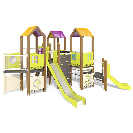 Parco giochi "Grande città-6" TE936 – Un set da gioco completo in un clima urbano