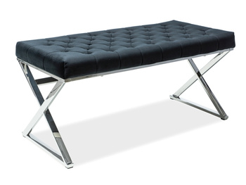 Bænk Onyx Krom