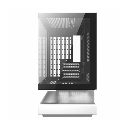 Caixa para computador Darkflash F1 (branca) + 6 ventoinhas ARGB