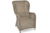 SONATA Exclusive Armchair with Footrest | Comfortable garden armchair, modern style, for patio and balcony
