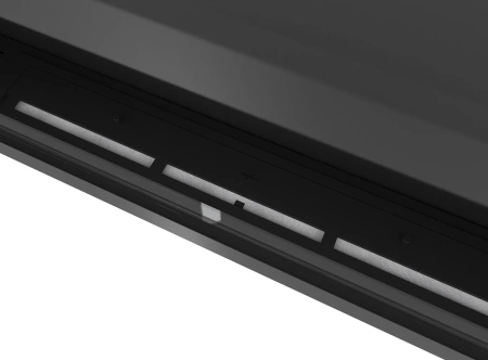 Caminetto a bioetanolo minimalista da incasso Inside 1500 – nero, vetro Antisol