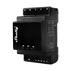 4-channel DIN rail relay with power measurement Shelly Pro 4PM WIFI