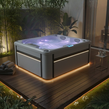Jacuzzi da giardino OF-4002 Pro per 4 persone – Relax di lusso nel tuo giardino