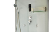 MO-1752W RIGHT TRIO, suchá sauna, parná sauna a sprchovací kút 180X110X223CM