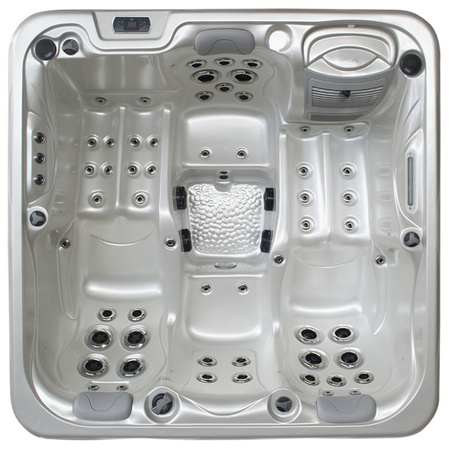 Jacuzzi da giardino SPA566 200x200 cm – lussuosa vasca SPA con idromassaggio per il giardino e la terrazza