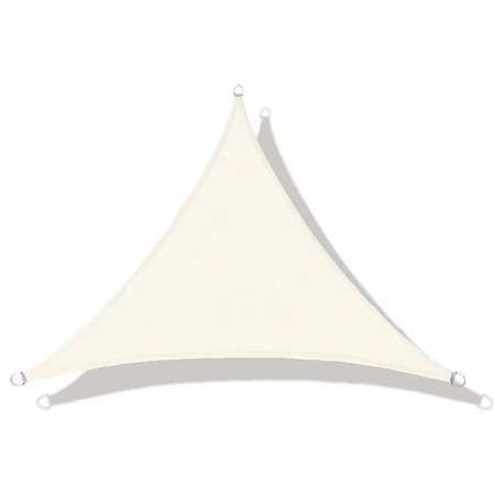 Toldo vela parasol impermeable 5x5x5m ModernHome - beige