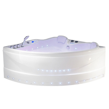 BANHEIRA DE HIDROMASSAGEM COM AQUECEDOR ROMA 764 esquerda • BRANCA • 45 JATOS 150×150