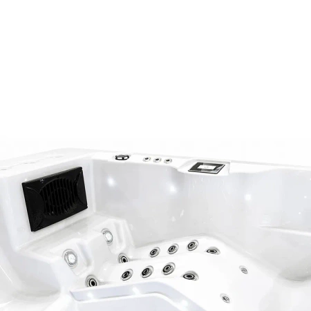 Utomhusjacuzzi för 6 personer – lyxigt SPA-badkar med hydromassage