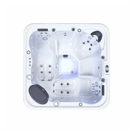 Jacuzzi da esterno moderno con idromassaggio – vasca SPA di lusso per il giardino