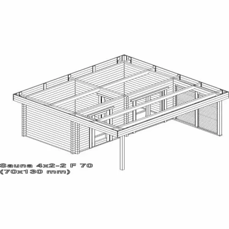 Sauna de exterior/ Sauna MAGNUS