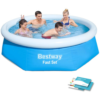 Bestway piepūšamais bērnu baseins 244 x 61 cm 57448