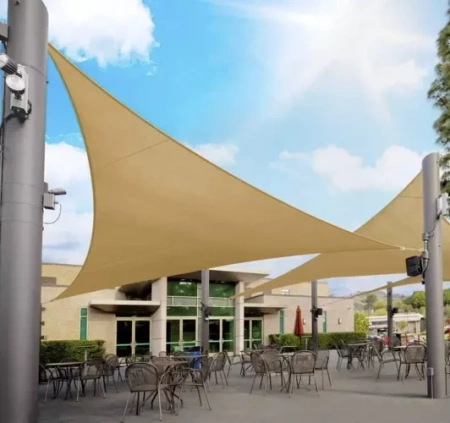 Solskyddssegel 4x4x4 beige Gardlov 23142