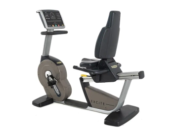 TECHNOGYM New Excite 700 LED rower poziomy Używany/Regenerowany - Idealny stan