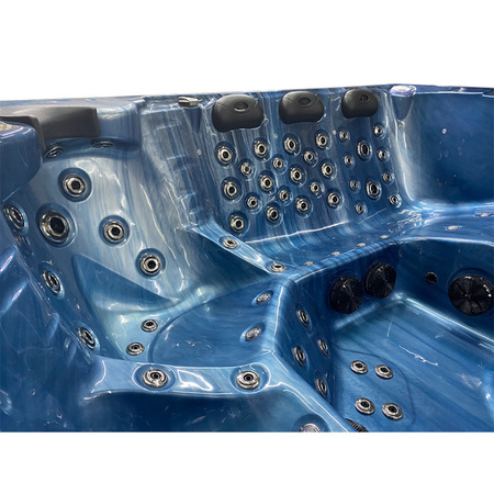 Garden Jacuzzi Hot Tub SPA743 220x220 cm – Spacious Relaxation for the Whole Family