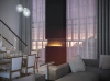 Sturdy biofireplace Inside C1200 v3 — minimalist built-in fireplace for a recess (2 l, 1000 mm burner)