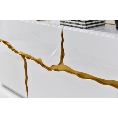 COSODER - MAGNETIC WHITE EXPRESS - MDF lăcuit + sticlă - 75 × 130 × 40 cm