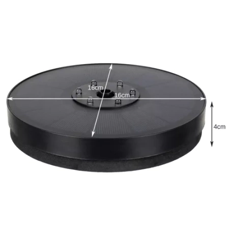 Gardlov päikesepaneeliga aia purskkaev LED 23227