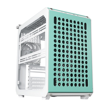 Boîtier d'ordinateur Cooler Master Qube 500 Flatpack Macaron (vert)