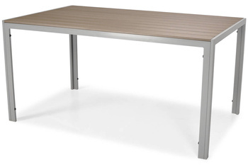 Stół ogrodowy aluminiowy MODENA 150 | aluminiowe meble ogrodowe, nowoczesny design, na taras i do ogrodu