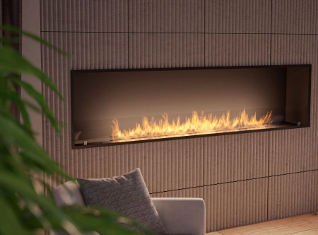 INSIDE BLACK 2000 bio-fireplace burner – an impressive fire in your interior