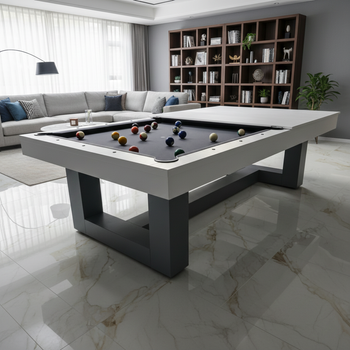 Kulečníkový stůl Vision II - elegantní forma kulečníku a stolního tenisu