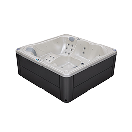 Jacuzzi OF-6005 – Exklusivt hemmasspa med massagefunktion och LED-lampor