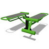 Bank voor buikspiertraining SM109 – buitenfitness