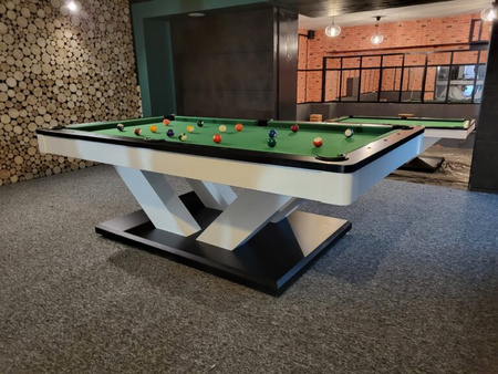 Billardtisch Veyron – modernes Design, perfekt für Wohnzimmer oder Club