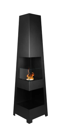 Samostoječe biokamino Pyramid Garden - elegantno in učinkovito ekološko kamin za dom in vrt