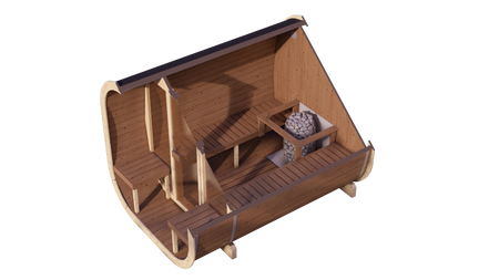 Eke 280 välissaun 4-6 inimesele / Elektri- või Harvia puuküttega keris / Kvaliteetne põhjamaine kuusk ( männi termopuit) | Wellness | Lõõgastumine | SPA | Wellness | Lõõgastumine | SPA | Nordic Style | Termopuit