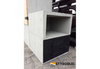 Parrilla de Hormigón con Fumador HELIOS (K4) – Construcción 2 en 1 duradera